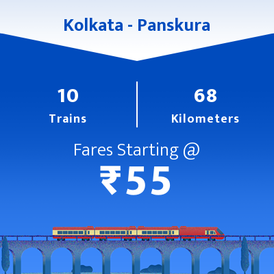 Kolkata To Panskura Trains
